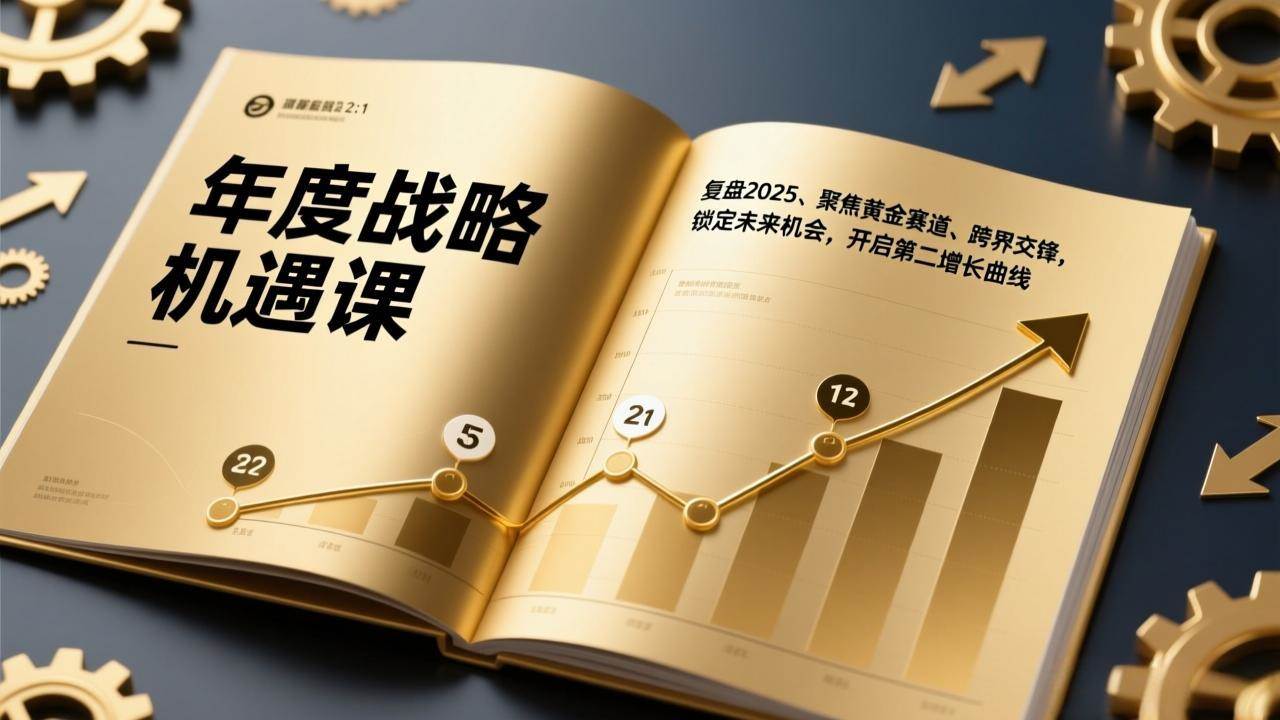 (17077期)年度战略机遇课,复盘2025、聚焦黄金赛道、跨界交锋,锁定未来机会,开启第二增长曲线