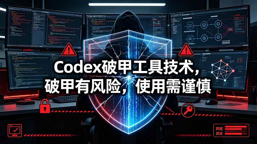(19533期)Codex破甲工具技术,破甲有风险,使用需谨慎