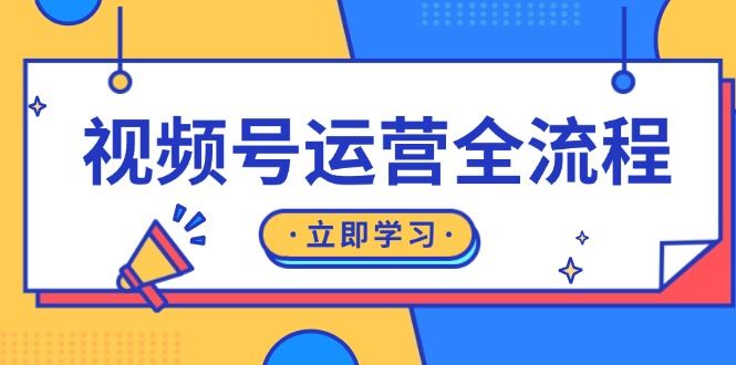 （13401期）视频号运营全流程：起号方法、直播流程、私域建设及自然流与付费流运营-大海创业网