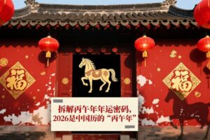 (17038期)付费文章:拆解丙午年年运密码,2026是中国历的“丙午年”