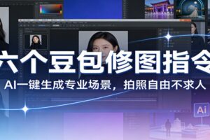 六个豆包修图指令:AI 一键生成专业场景,拍照自由不求人