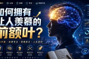 付费文：如何拥有让人羡慕的前额叶？