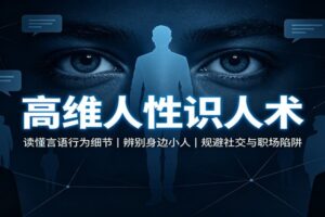 高维人性识人术：读懂言语行为细节，辨别身边小人，规避社交与职场陷阱