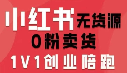 小红书无货源0粉电商课，开店准备、选品策略、笔记撰写、视频剪辑、数据分析、账号打造、资料文档（更新26年8月30日）