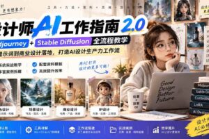 (20562期)《设计师AI工作指南 2.0》-无水印课:从思维落地,解锁 AI 设计生产力