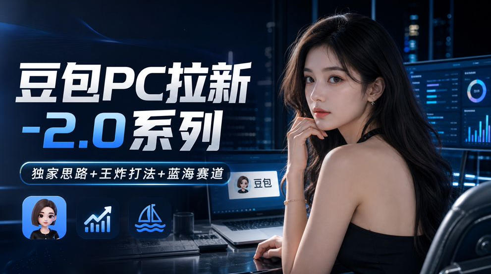 豆包PC拉新2.0系列-独家思路+王炸打法+蓝海赛道