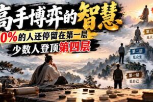 付费文章：高手博弈的智慧，90%的人还停留在第一层，少数人登顶第四层