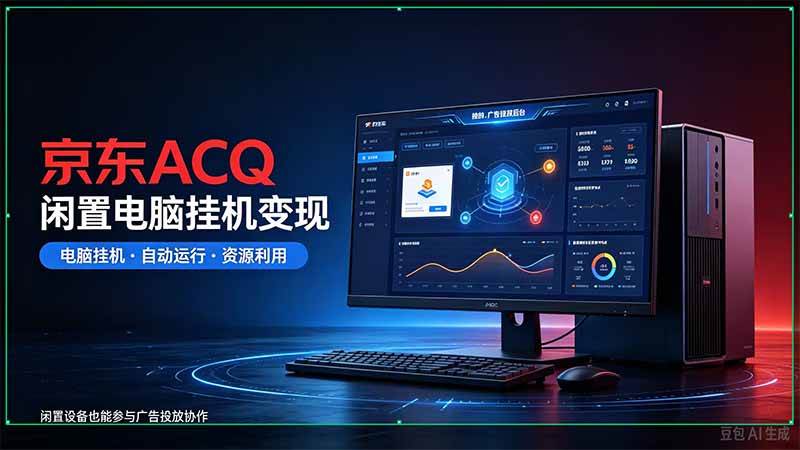（21063期）京东ACQ是什么？闲置电脑挂机采集项目拆解