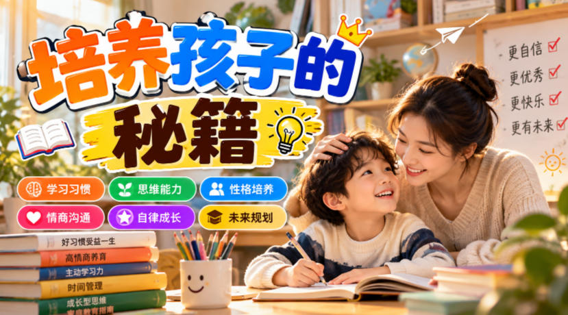 某公众号付费文章：培养孩子的秘籍